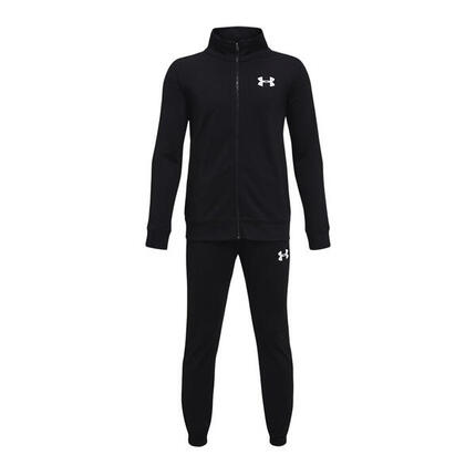 Under Armour Kids Knit Track Suit Trainingsanzug Jogginganzug 1363290 Schwarz