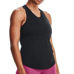 Débardeur Noir Femme Under Armour Ua Streaker Run