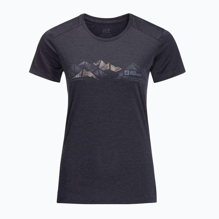 T-shirt de trekking femme Jack Wolfskin Crosstrail Graphic