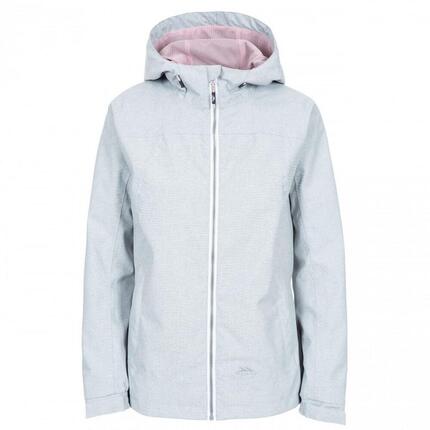 Outdoorjacke Virtual mit Kapuze, wasserfest Damen Grau meliert