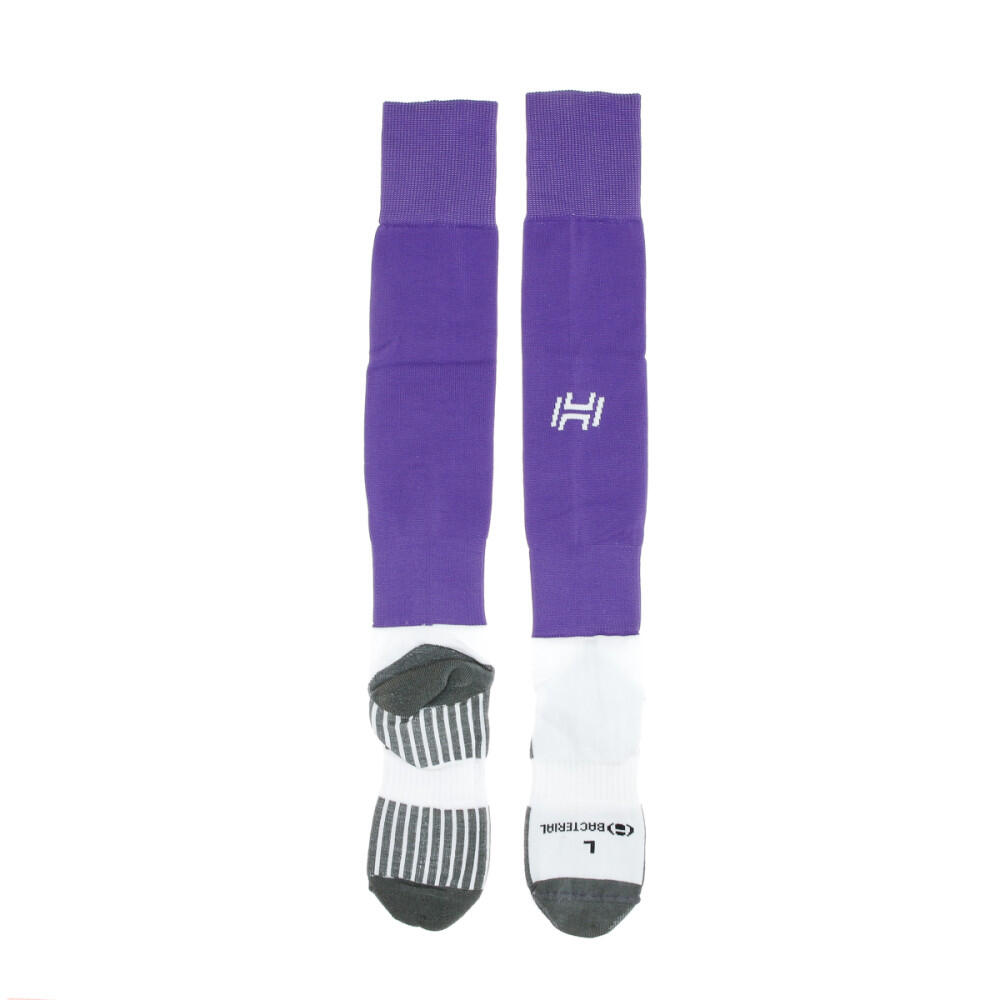 Chaussettes de foot Violette Mixte Hungaria Footsocks HUNGARIA Decathlon