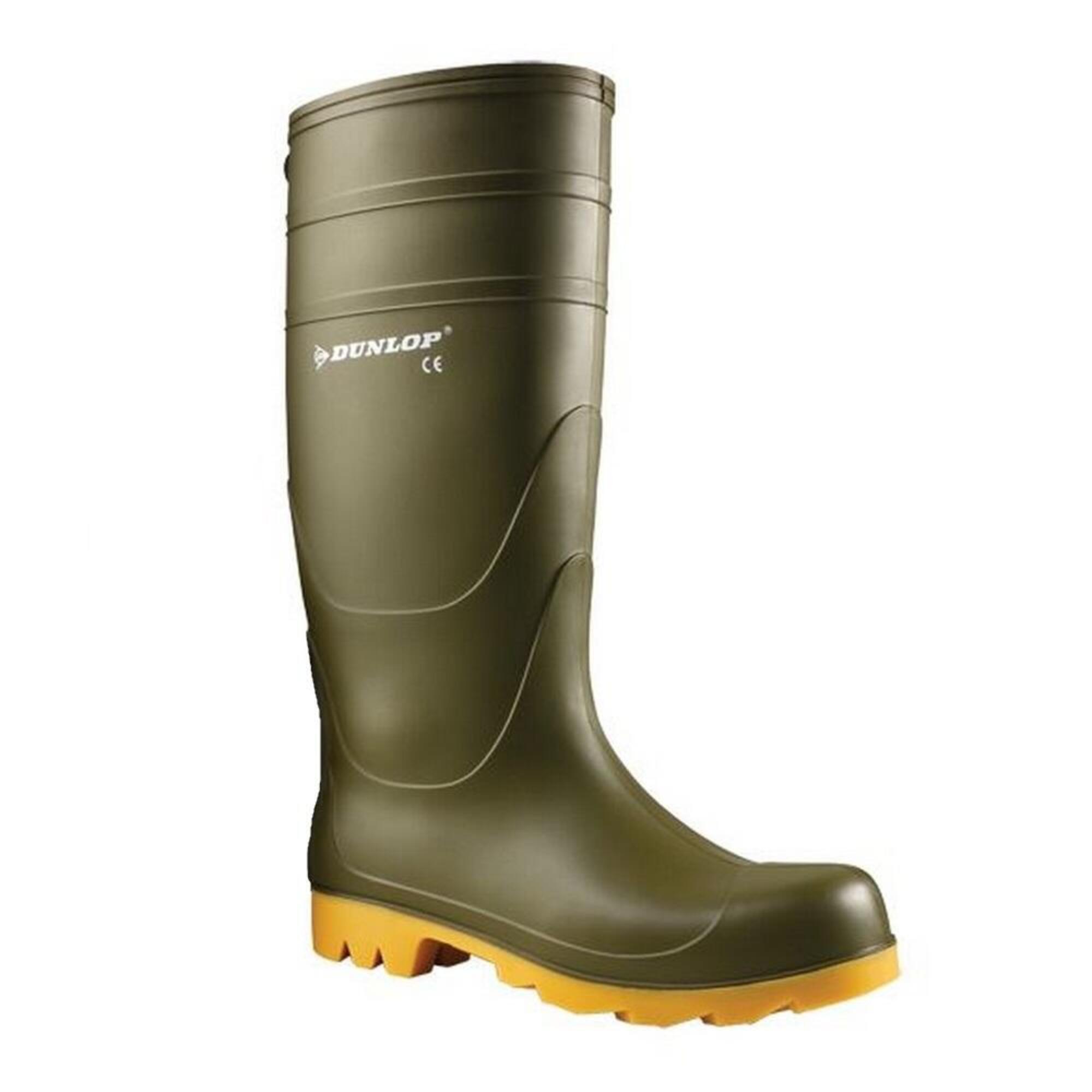 DUNLOP Mens Unisex Universal Wellies (Green)