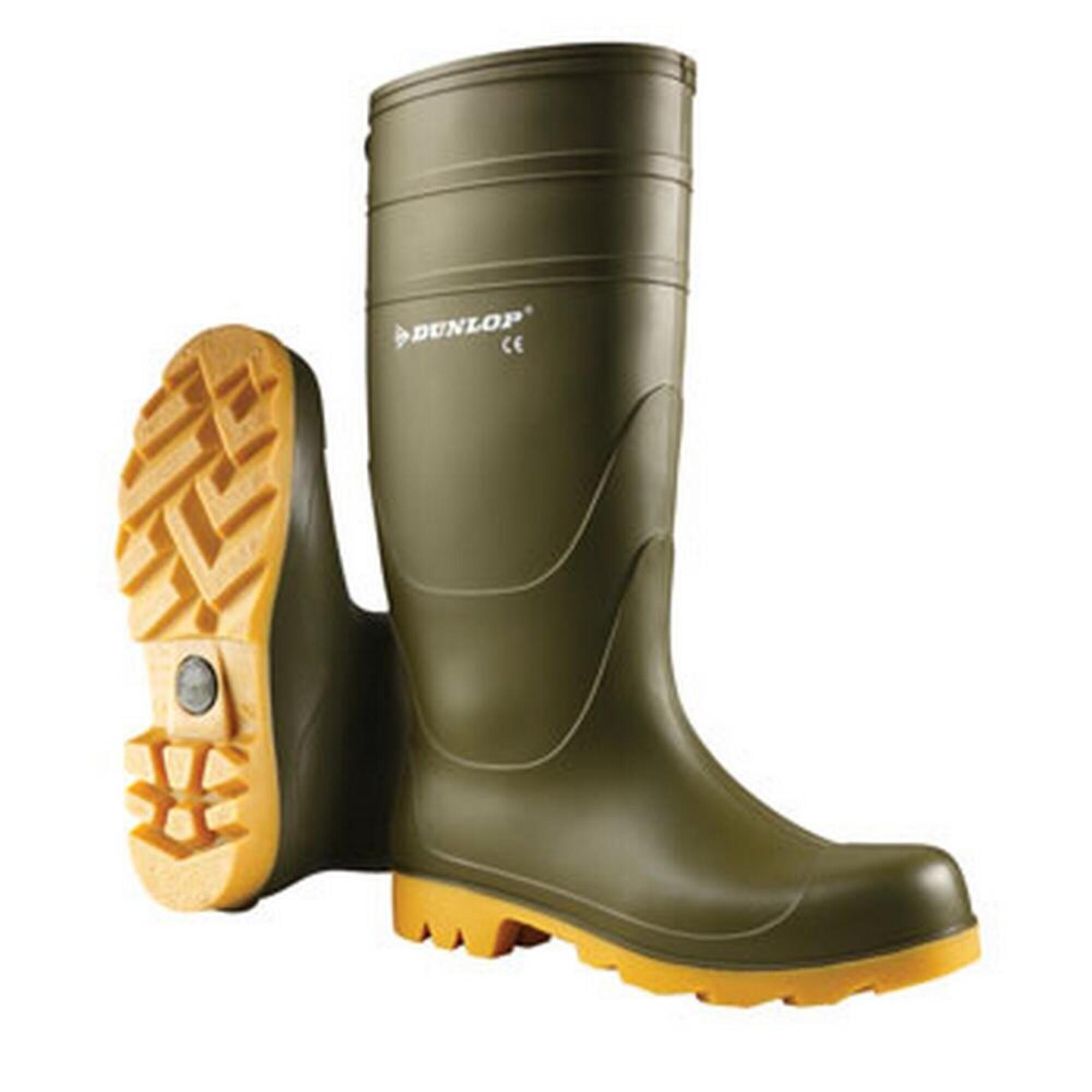 Mens Unisex Universal Wellies (Green) 3/3