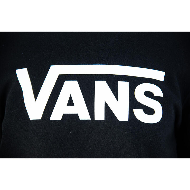 Blusa Vans Classic Crew Sweatshirt, Negro, Niños