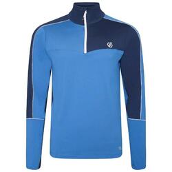 Heren Dignify II Half Zip Base Layer Top (Vallarta Blauw/Maanlicht)