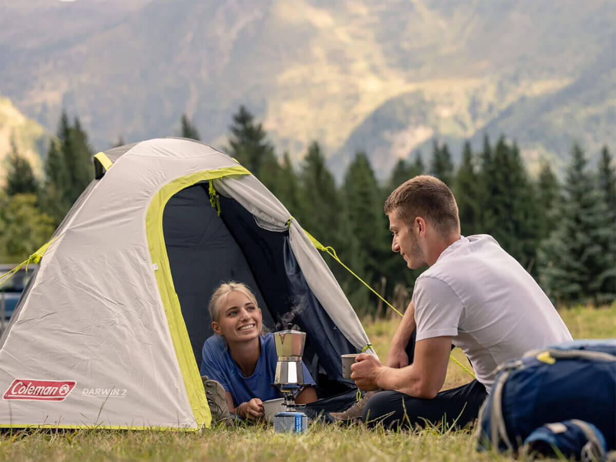 Coleman Darwin 3 — Tente dôme 3 personnes, compacte et légère 2/5