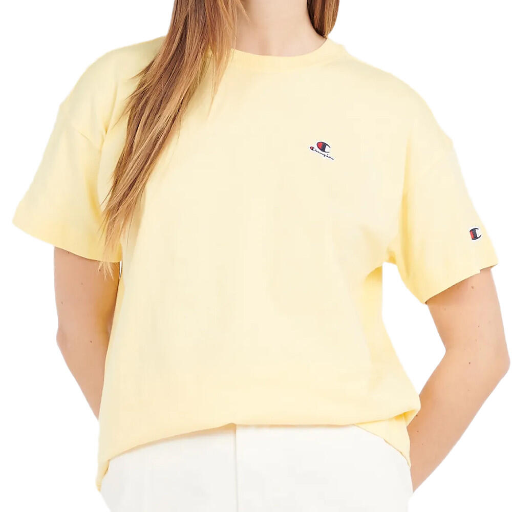 T shirt Jaune Femme Champion 114476 CHAMPION Decathlon