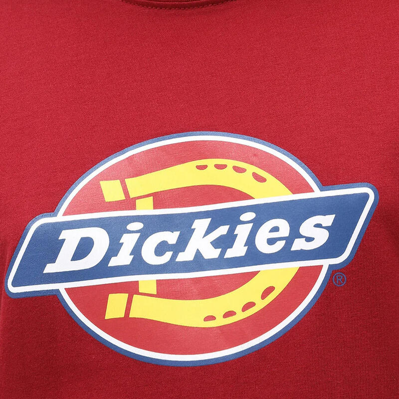 T-shirt Rouge Femme Dickies Icon Logo