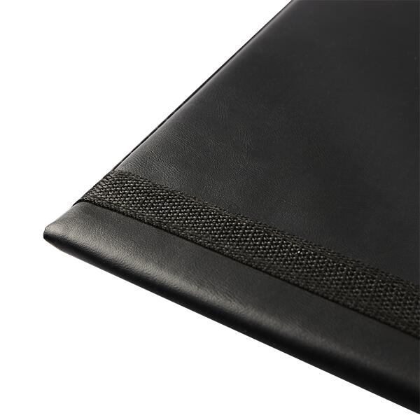 Ab mat / buikspiermat - zwartwit - waterafstotend en makkelijk te reinigen