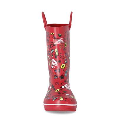 Kinderen/kinderen apolloton wellington boots (rood)