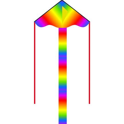 Cerf-volant pour enfants HQ Simple Flyer Radiant Rainbow 85cm