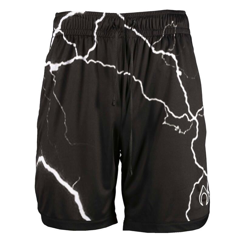 Shorts De Nytrostar Con Estampado De Fuego Adulto