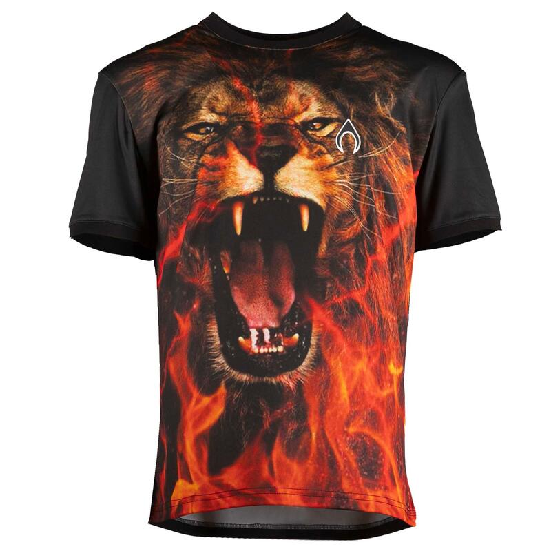 T-Shirt Nytrostar T-Shirt With Lion Print Adulto