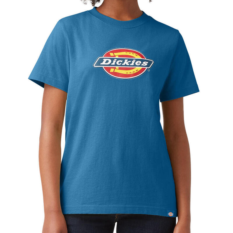 T-shirt Bleu Femme Dickies Graphic