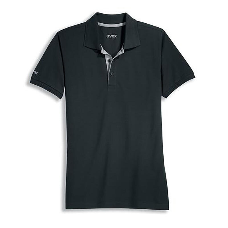 uvex Poloshirt schwarz Gr. XL