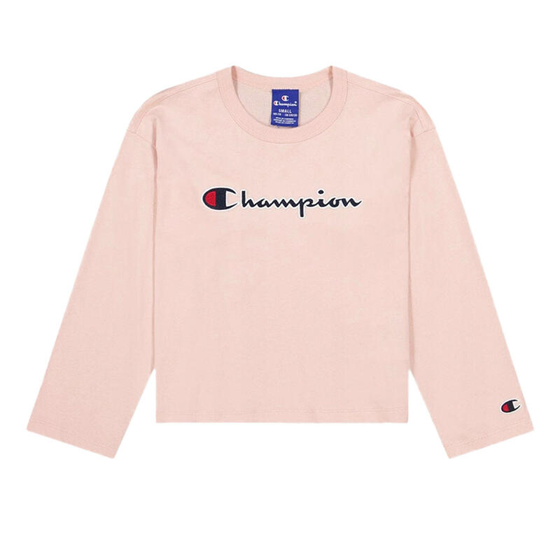 T-shirt Manches longues Rose Fille Champion 404233