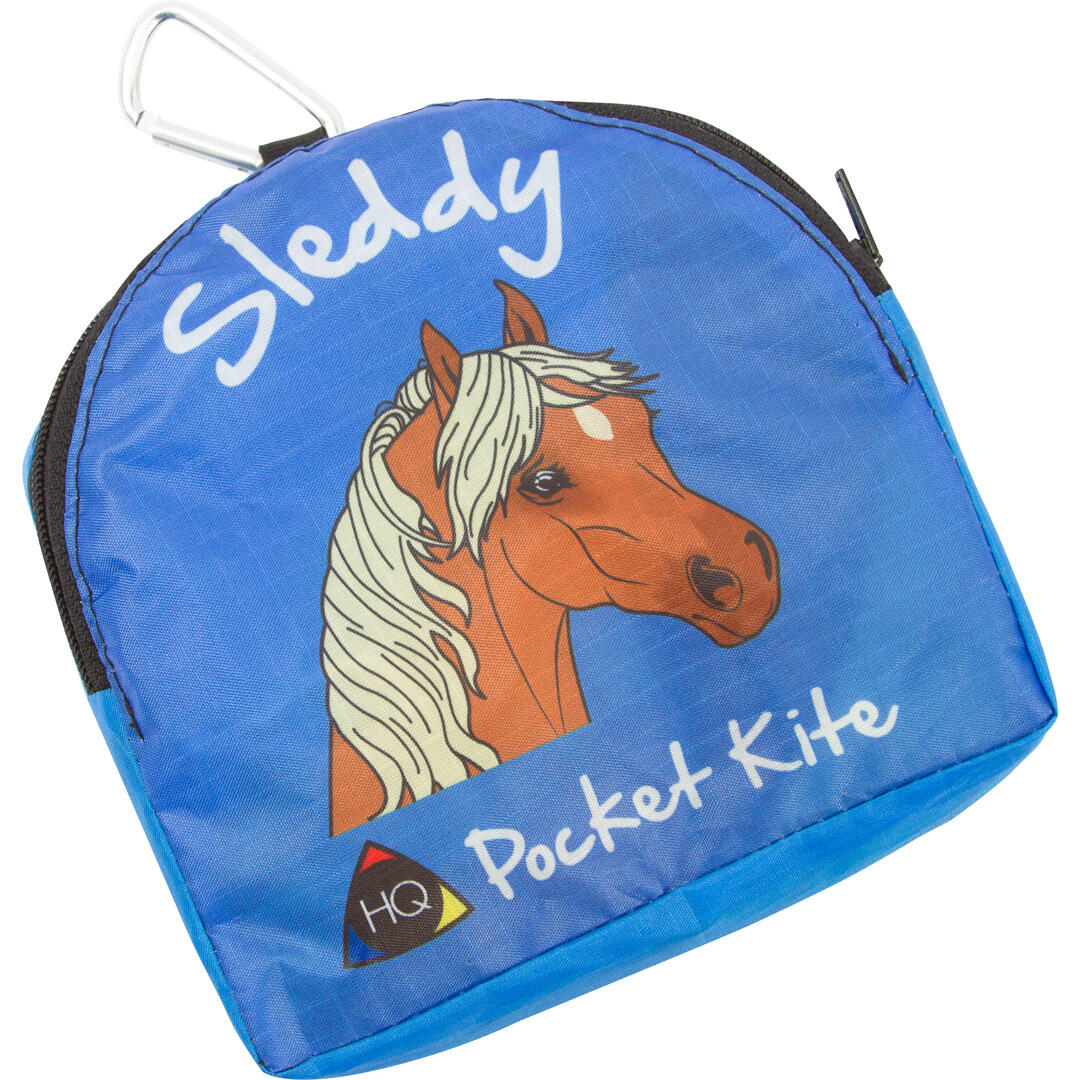 Kinderdrachen HQ Sleddy Pony 100080 Blau 76 x 50 cm + 190 cm staart 2/6