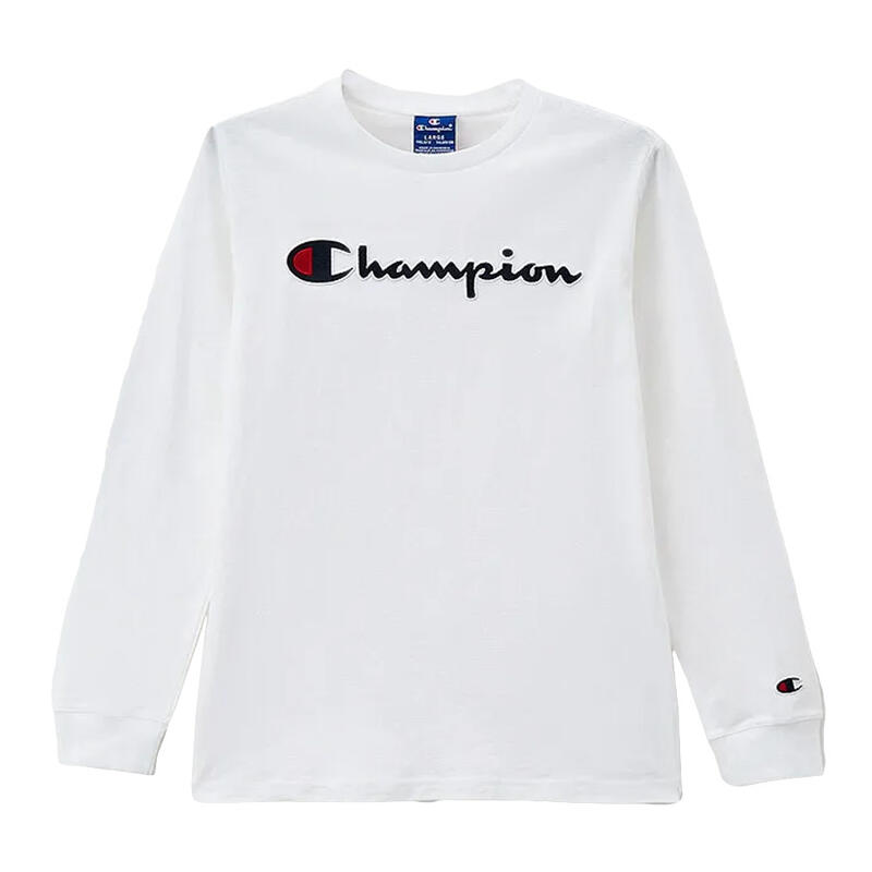T-shirt Manches longues Blanc Garçon Champion 305771