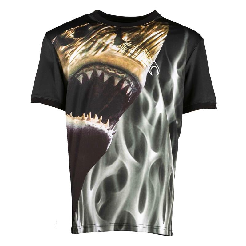 T-Shirt Nytrostar T-Shirt With Shark Print Adulto