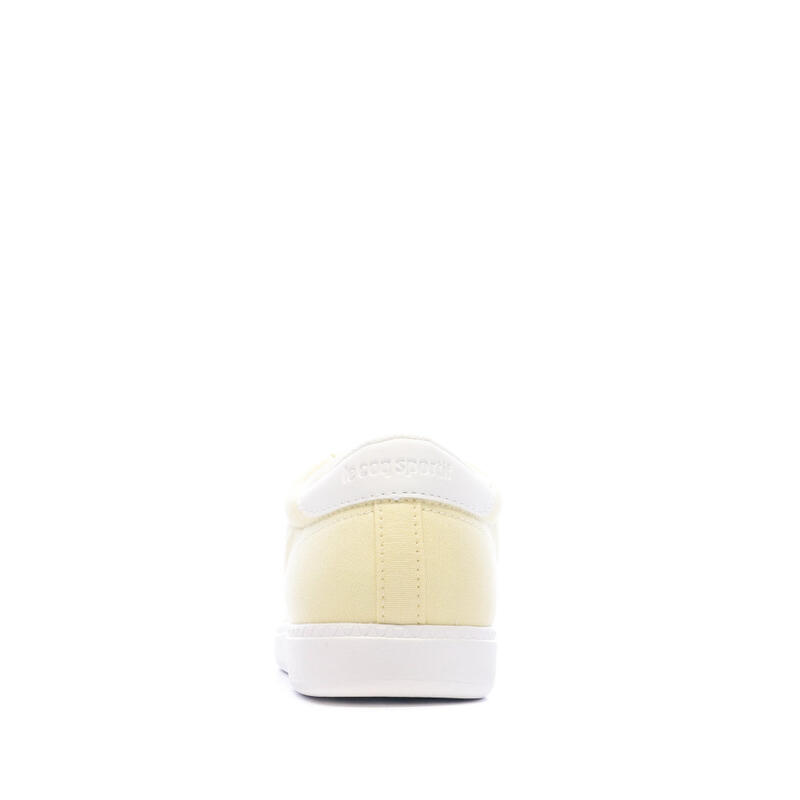 Baskets Jaune Femme Le Coq Sportif Court One W