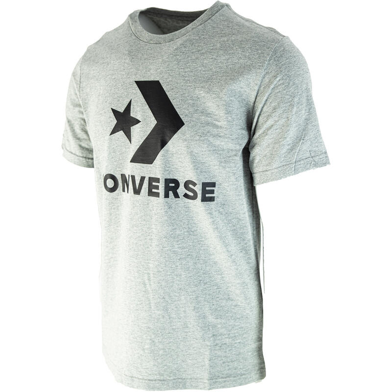 T-Shirt Converse Logo Chev Tee, Cinza, Unissex