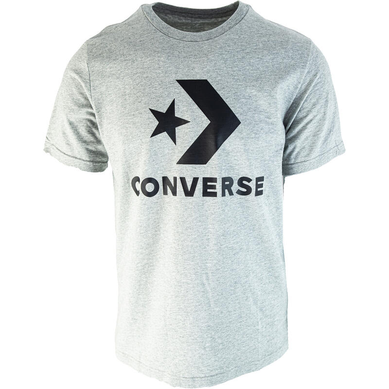 Tricou unisex Converse Logo Chev Tee, Gri