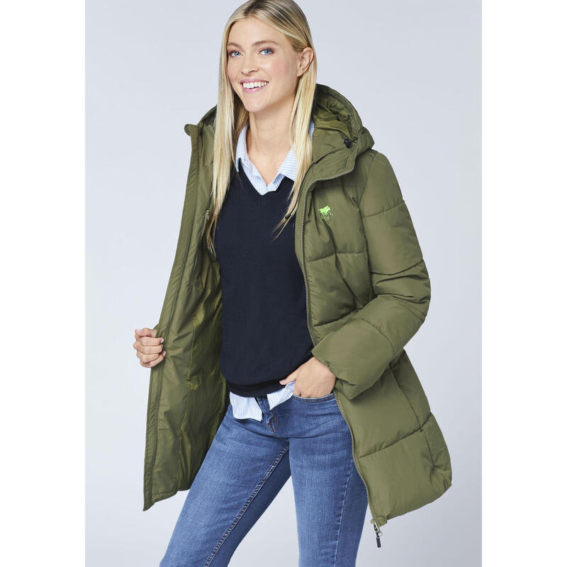 Parka im gesteppten Look