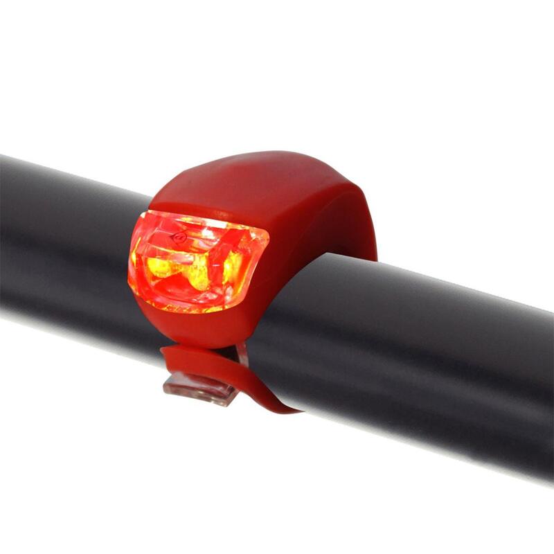 Dunlop | Iluminação de bicicleta | Plástico | Adulto vermelho |