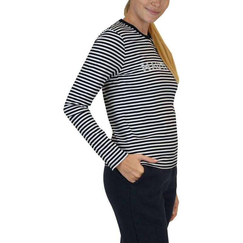 Blusa Nautica Inari LS T-Shirt, Multicolor, Mujer