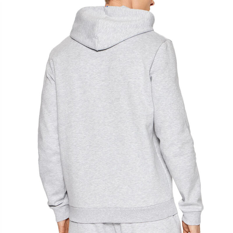 Sweat à Capuche Gris Homme Le Coq Sportif Essential N°1