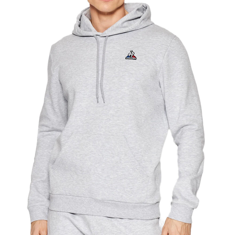 Sweat à Capuche Gris Homme Le Coq Sportif Essential N°1 1/2