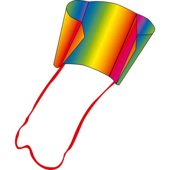 Cerf-volant pour enfants HQ Sleddy Rainbow