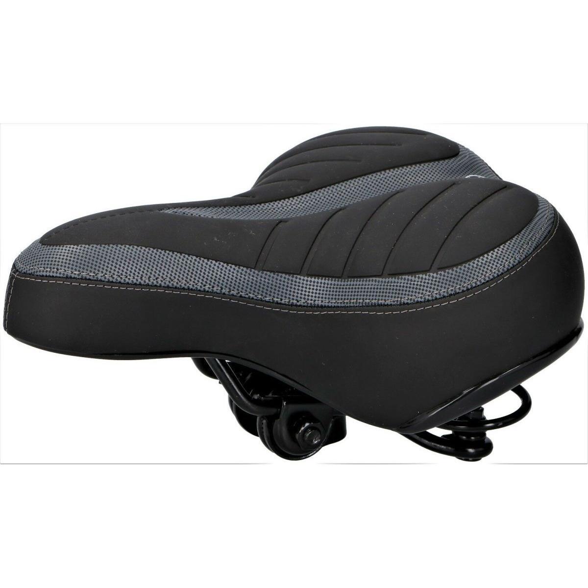 Dunlop Fahrradsattel (schwarz, 25cm × 21cm × 12cm, 0.81kg) 3/7