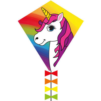 Hq kindervlieger eddy unicorn 50cm