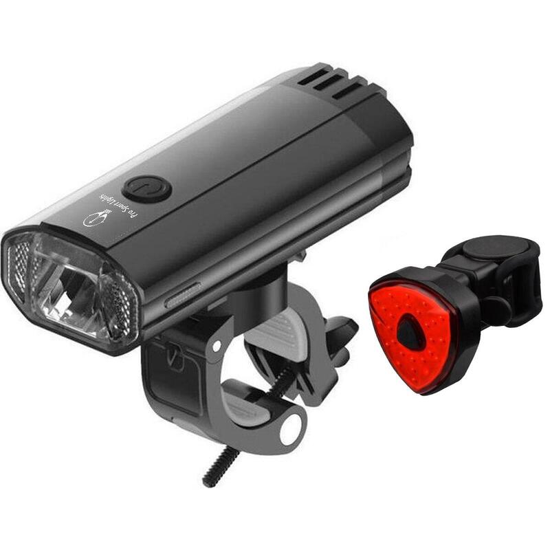 1200 & 100 Lumen fietsverlichtingsset - LED Fietslampen