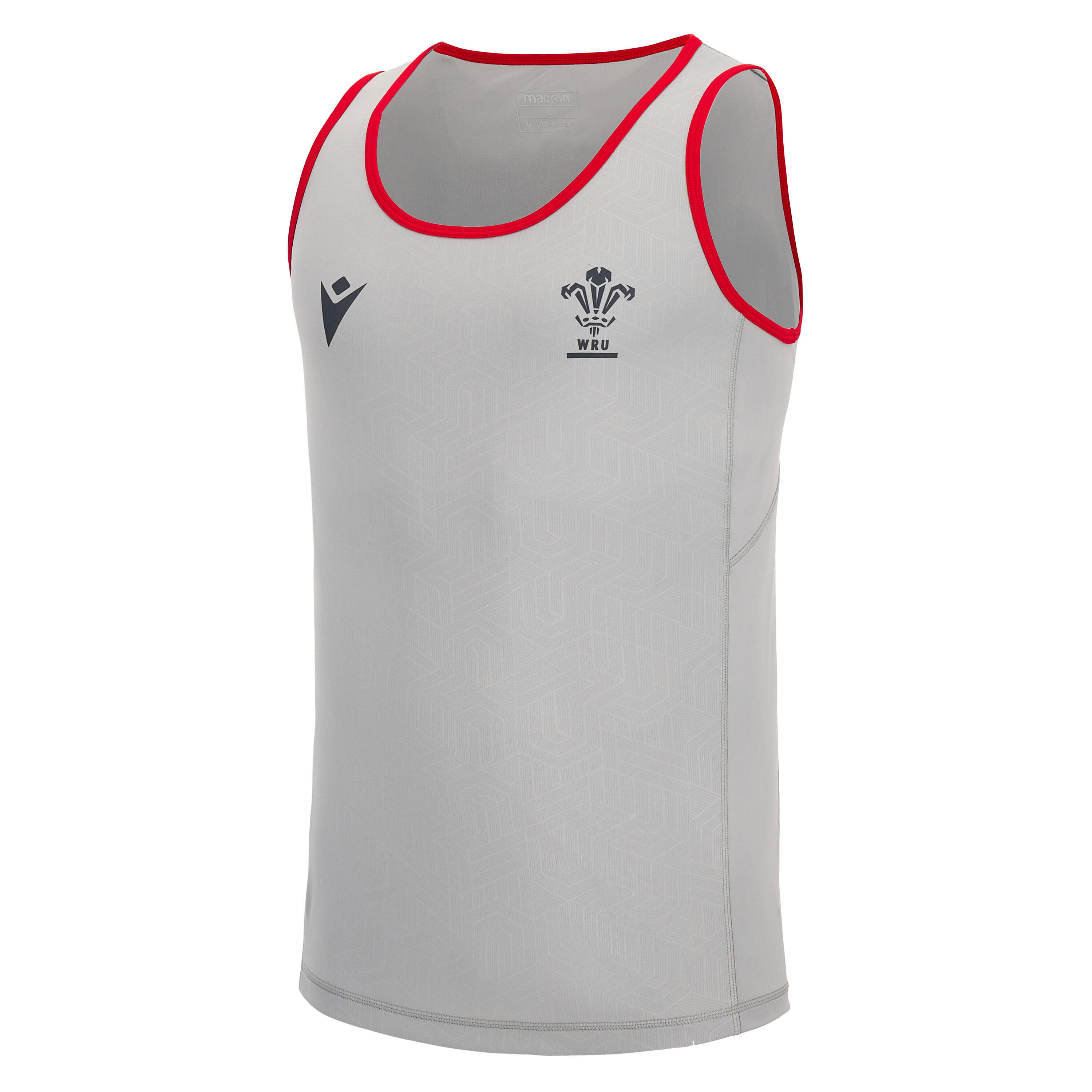 MACRON Macron Wales Mens Training Poly Dry Singlet