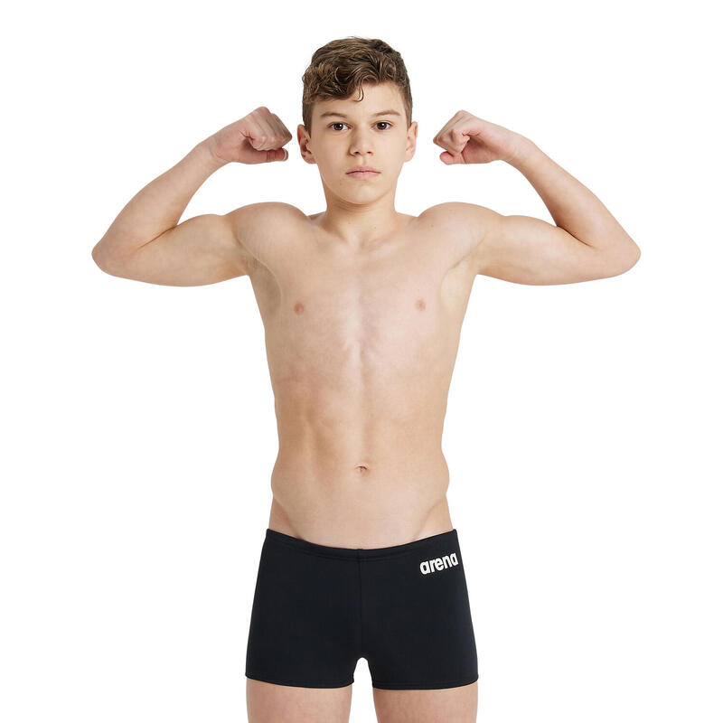 Arena Boy’S Team Swim Short Solid Black