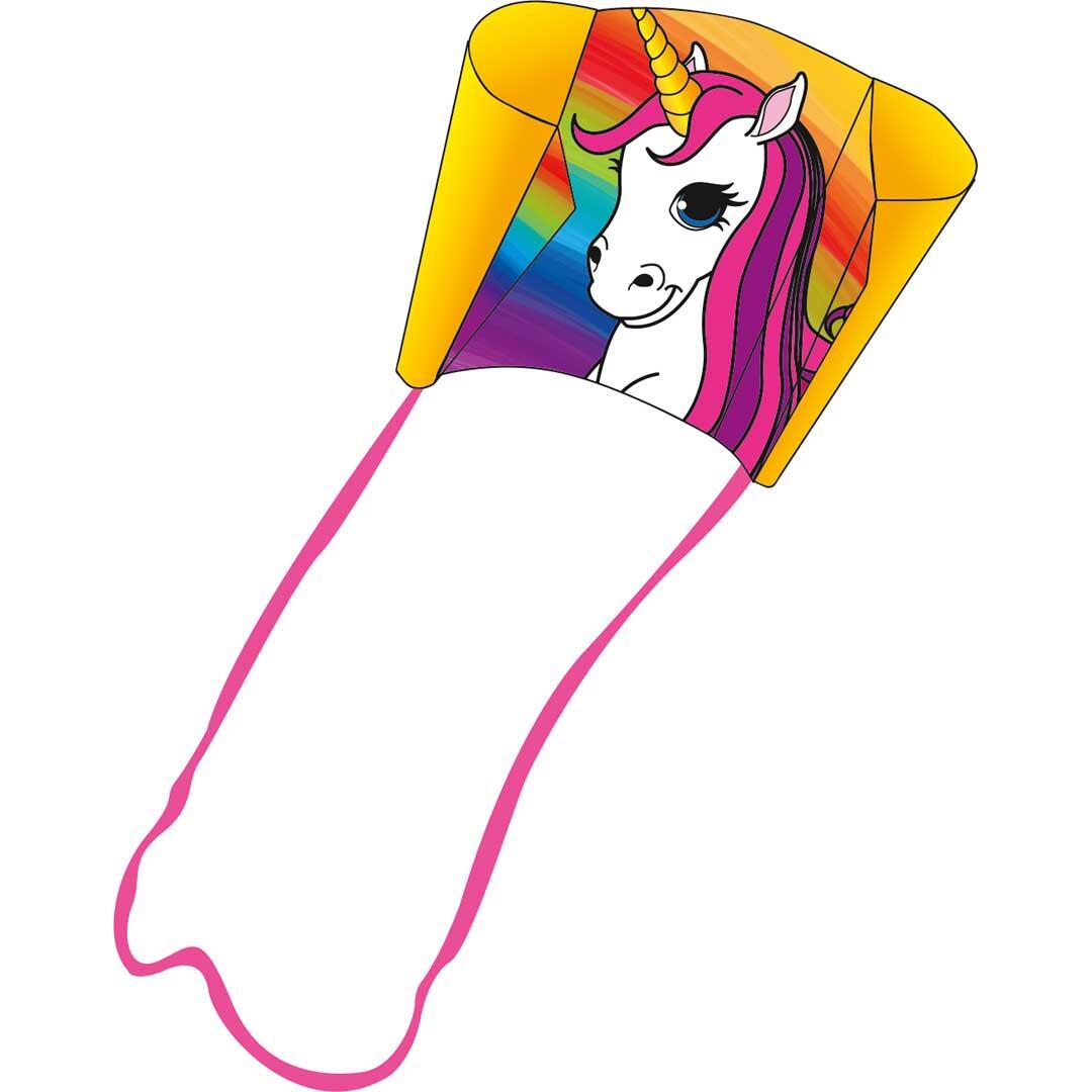 HQ POWERKITES HQ Kindervlieger Pocket Sled Unicorn