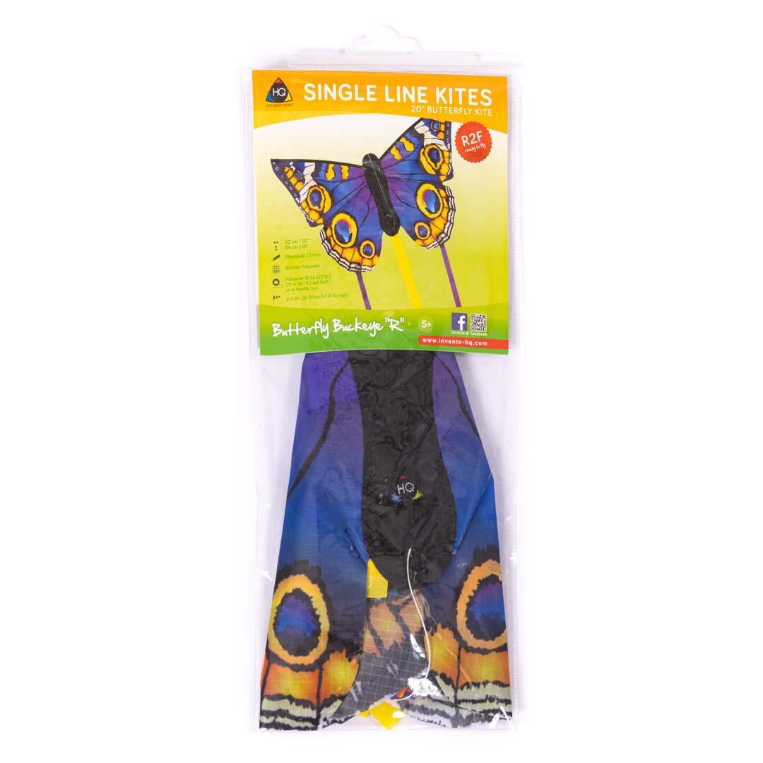Pipa infantil HQ Butterfly Kite R Buckeye 100303 Azul 52 x 34 cm 2/4