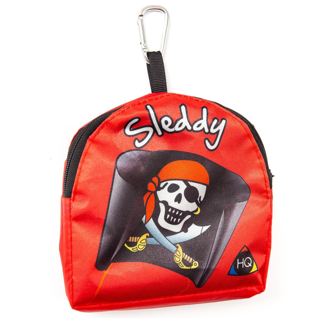 Aquilone per bambini HQ Sleddy Jolly Roger 100083 Nero 76 x 50 cm + coda 190 cm 3/5