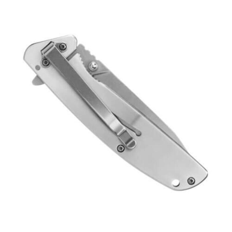 Zakmes Iron Sight - zeer smal ontwerp - RVS
