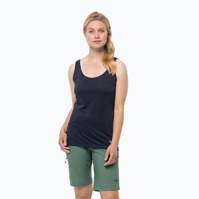 Jack wolfskin pack & go tank damestrekking-t-shirt