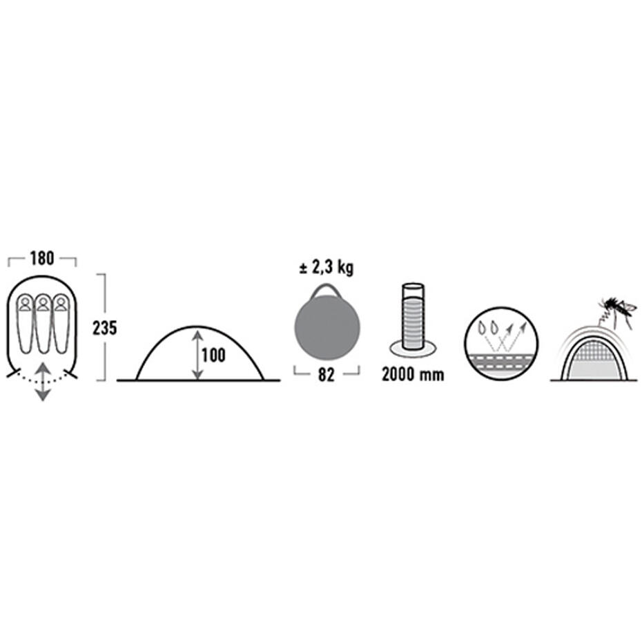 Pop up Tenda Vision 3 7/7