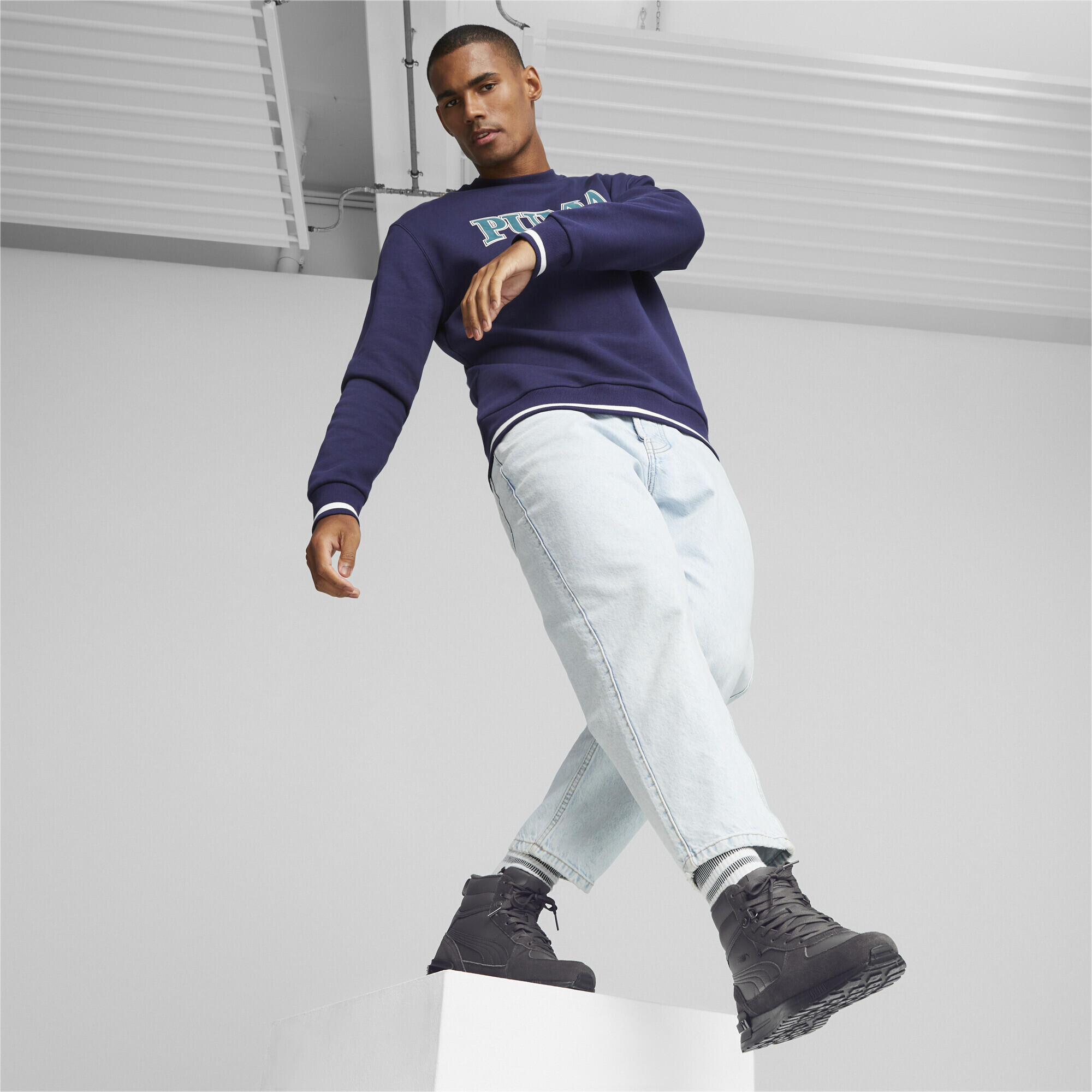 Sneakers mi-hautes Graviton PUMA Dark Coal Ash Gray 3/7