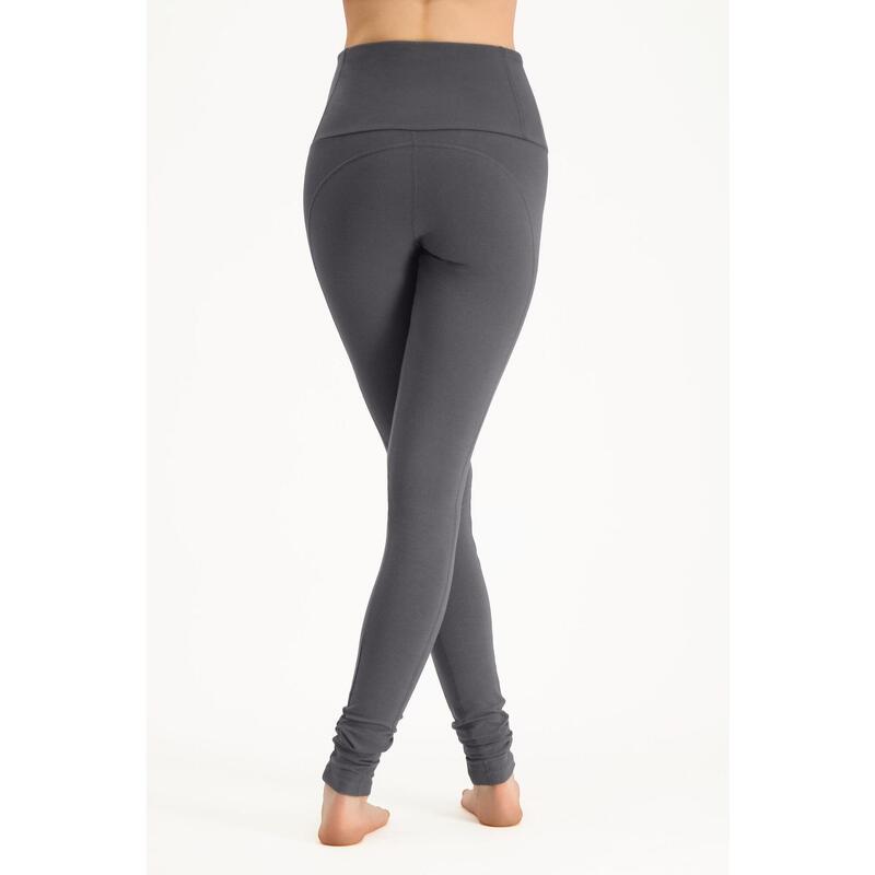 Legging de Yoga Gaia - Legging tendance taille haute  - Gris Carbon