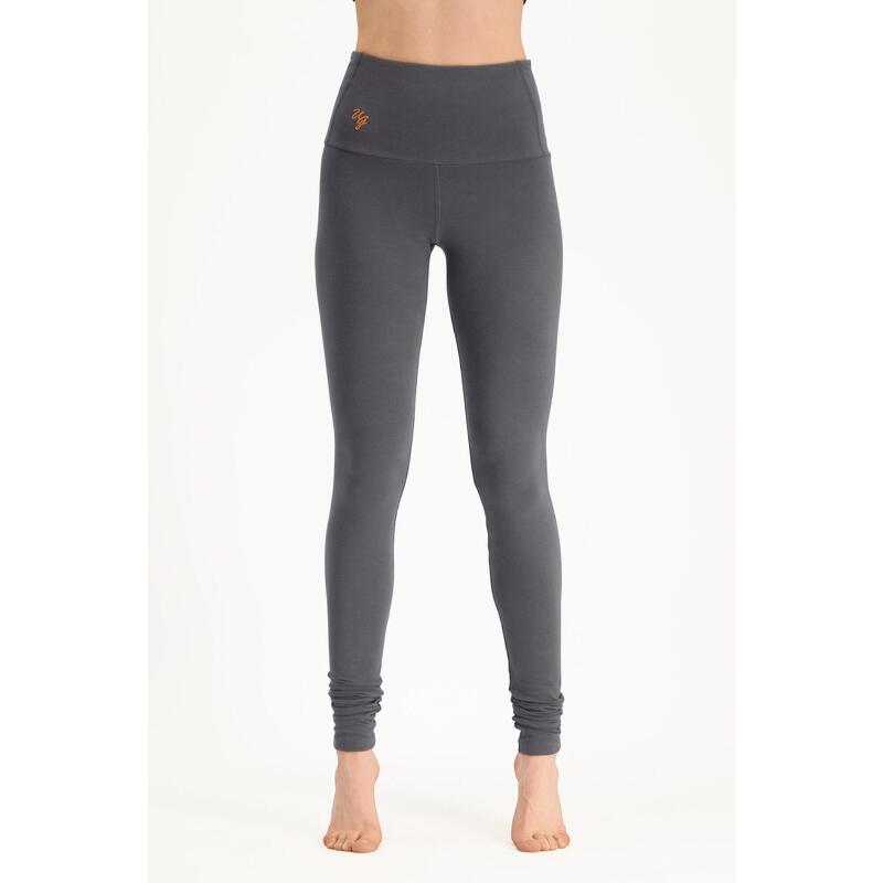 Legging de Yoga Gaia - Legging tendance taille haute  - Gris Carbon