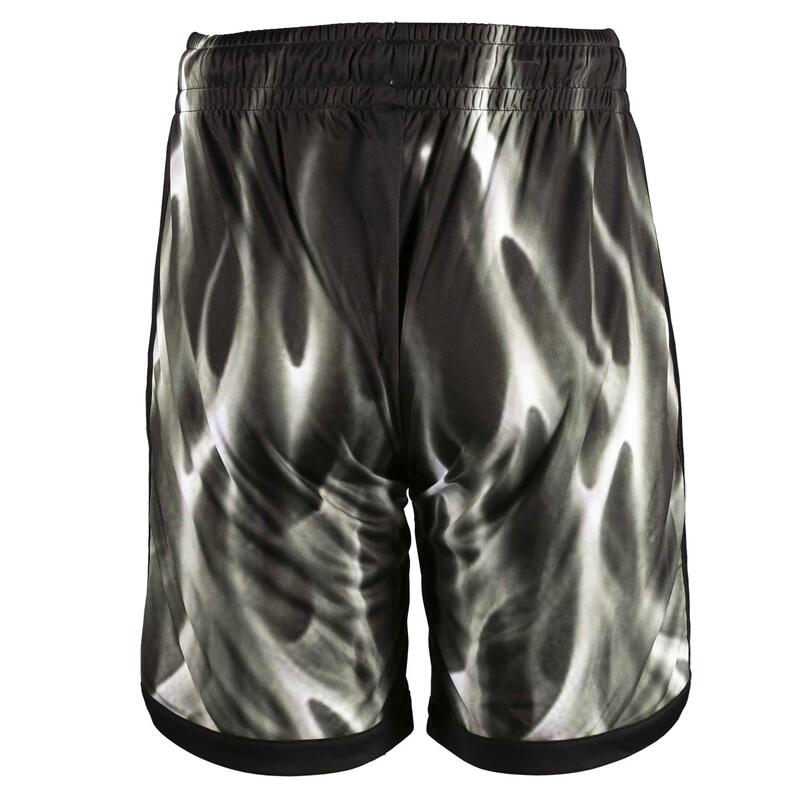 Nytrostar Short Met Grijze Brandprint Volwassenen