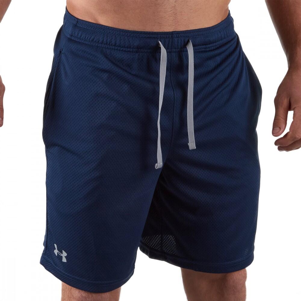 Under Armour - Short De Sport Marine Homme Under Armour Tech Mesh - Short - Bleu - Petit - Decathlon