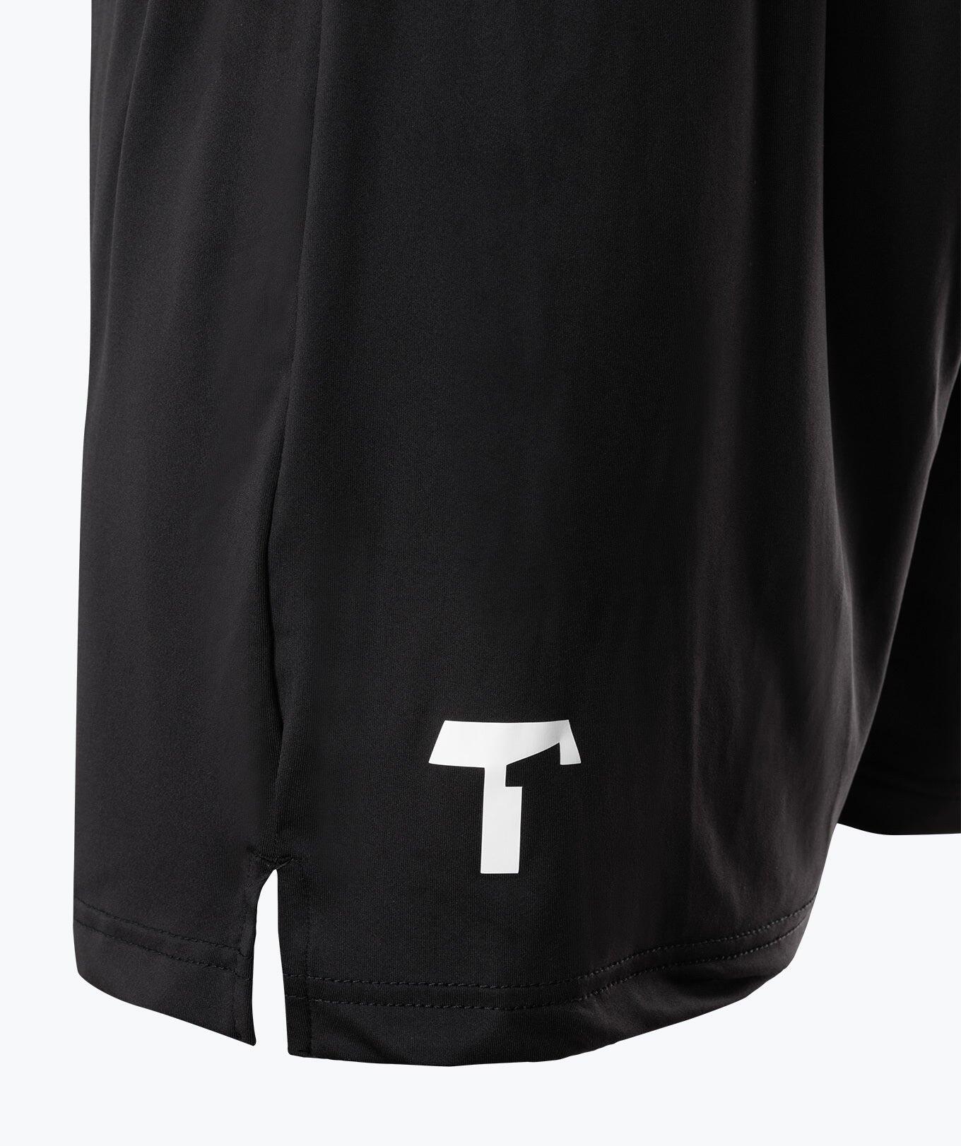 Pantaloncini da calcio colore nero 3/4