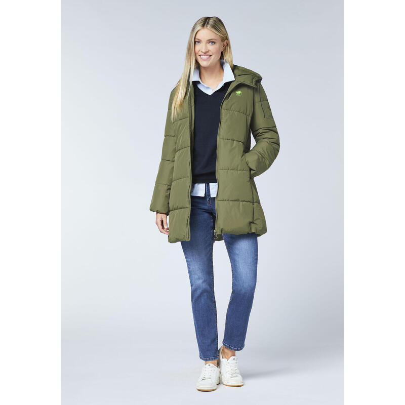 Parka im gesteppten Look